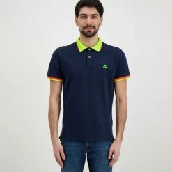 Nuovo di zecca 🎁 PEUTEREY POLO NEW SELANDINA Blu 🎉 -Offerte Novità Negozio peuterey peu3936 polo new selandina casual uomo 045017501 215 3