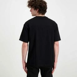 Bilancio ✔️ PHOBIA T-SHIRT SCHELETRO Nero 🎁 -Offerte Novità Negozio phobia ph 1bskered t shirt scheletro street style uomo 044745401 red 3