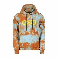 Sconto 🥰 PROPAGANDA FELPA CON CAPPUCCIO LOGO TIE DYE Marrone ✔️