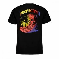 Miglior offerta ❤️ PROPAGANDA T-SHIRT VOODOO Nero 🎁 -Offerte Novità Negozio propaganda 22ssprts040 t shirt voodoo street style uomo 044746701 040 2