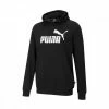 Miglior offerta ✨ PUMA FELPA CON CAPPUCCIO ESSENTIAL LOGO Nero 😉 -Offerte Novità Negozio puma 586688 felpa con cappuccio essential logo sport style uomo 042172001 01 1