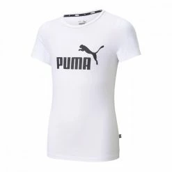 Promo 🎁 PUMA T-SHIRT ESSENTIAL BAMBINA Bianco 👏