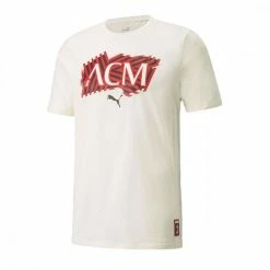 Vendita lampo ⭐ PUMA T-SHIRT AC MILAN Bianco 😀