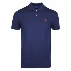 Vendita lampo 🎁 RALPH LAUREN POLO IN PIQUE' STRETCH Blu 🤩
