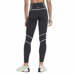 Buono 😀 REEBOK LEGGINGS LUX HR DONNA Nero 💯 -Offerte Novità Negozio reebok h54190 leggings lux hr donna abbigliamento training e palestra donna 044383501 blk 3