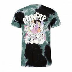 Vendita lampo 🤩 RIPNDIP T-SHIRT KALEIDOSCOPIC Multicolor 🥰 -Offerte Novità Negozio ripndip rnd9060 t shirt kaleidoscopic street style uomo 044748601 bksa 2