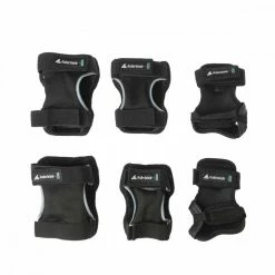 Migliore vendita 😀 ROLLERBLADE PROTEZIONI SKATE GEAR 3 PACK Nero 🎁 -Offerte Novità Negozio rollerblade 069p0100 protezioni skategear 3 pattinaggio altri sport uomo 037974701 100 3