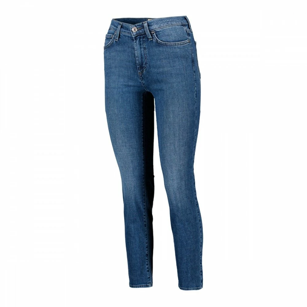 Promo ⌛ ROY ROGERS 👖 JEANS STRAIGHT PATTALA DONNA Blu 🧨 4 Promo ⌛ ROY ROGERS 👖 JEANS STRAIGHT PATTALA DONNA Blu 🧨 - immagine 2