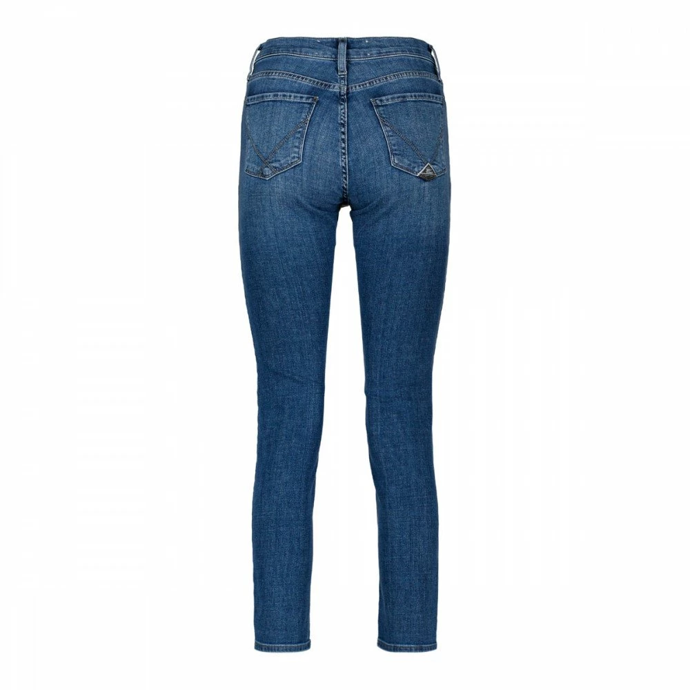 Promo ⌛ ROY ROGERS 👖 JEANS STRAIGHT PATTALA DONNA Blu 🧨 5 Promo ⌛ ROY ROGERS 👖 JEANS STRAIGHT PATTALA DONNA Blu 🧨 - immagine 3