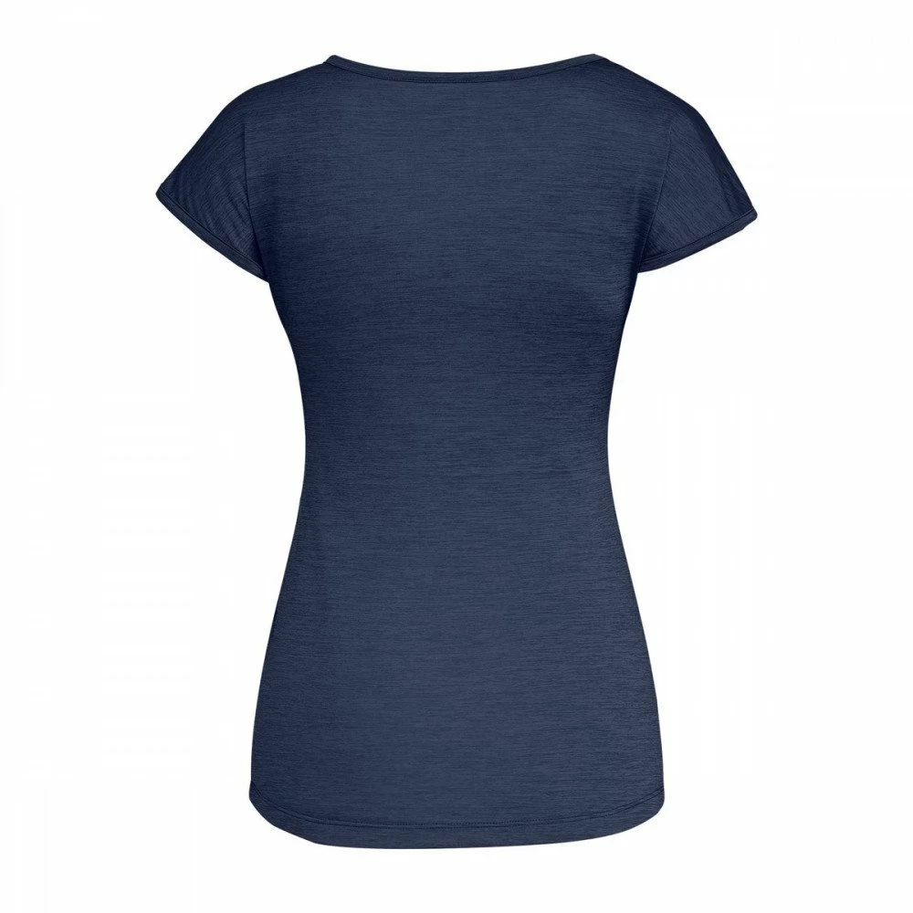 Migliore vendita 🛒 SALEWA T-SHIRT PUEZ MELANGE DONNA Blu 😉 - immagine 2