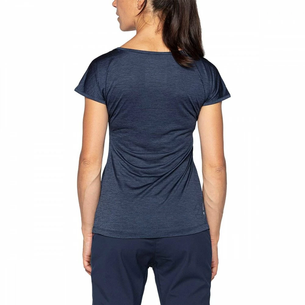 Migliore vendita 🛒 SALEWA T-SHIRT PUEZ MELANGE DONNA Blu 😉 - immagine 4