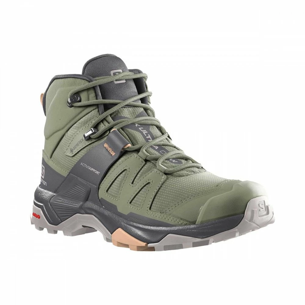 Buono 🔥 SALOMON X ULTRA 4 MID GORE-TEX DONNA Verde 👍 - immagine 2