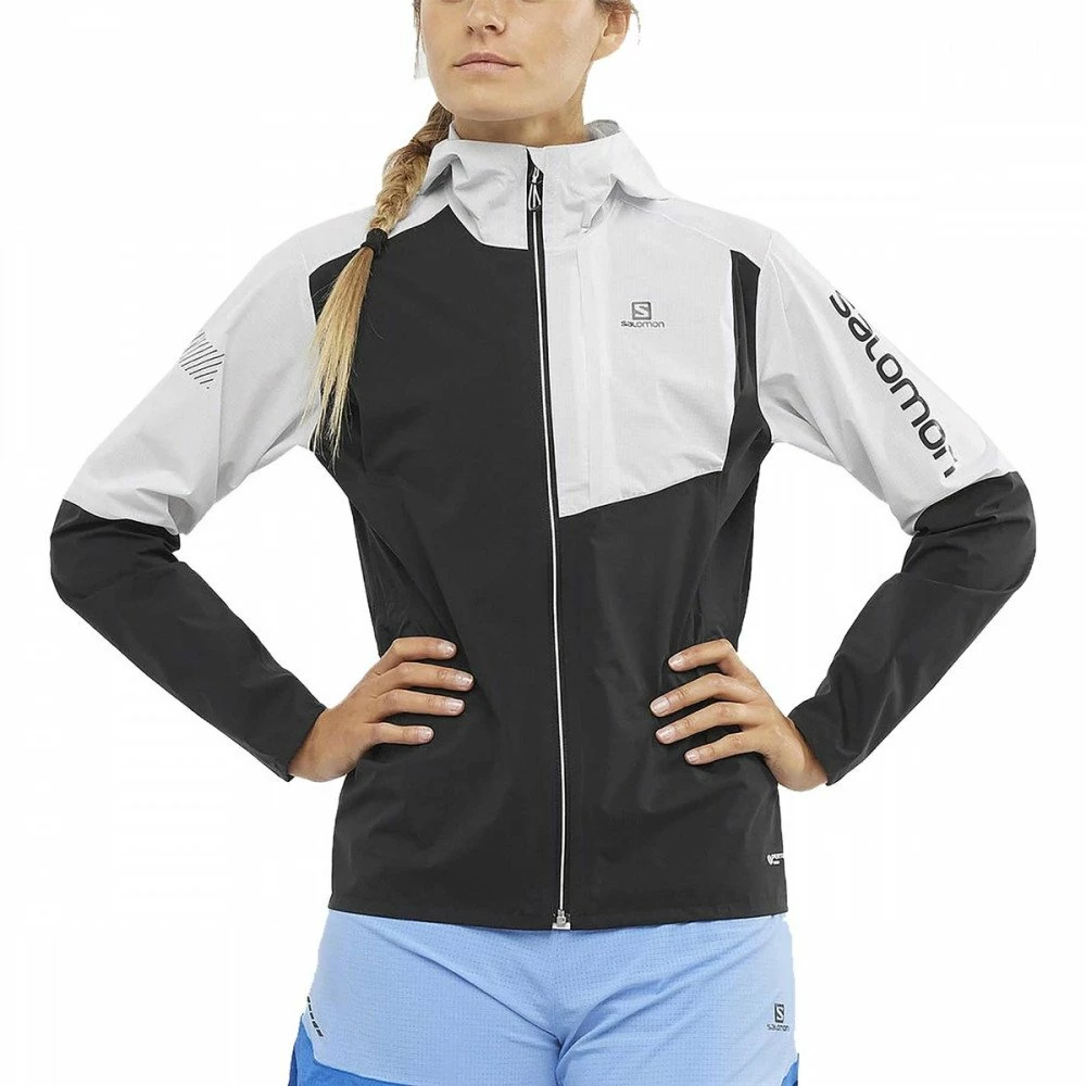 Nuovo di zecca ๐ SALOMON GIACCA BONATTI TRAIL DONNA Nero ๐ 5 Nuovo di zecca ๐ SALOMON GIACCA BONATTI TRAIL DONNA Nero ๐ - immagine 3
