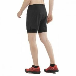 Vendita all'ingrosso 🌟 SALOMON SHORT SENSE 2IN1 ✔️ -Offerte Novità Negozio salomon lc1743700 short sense 2in1 abbigliamento running uomo 044887401 3700 4