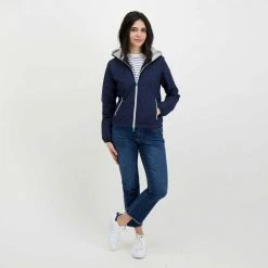 A buon mercato 🎉 SAVE THE DUCK GIACCA STELLA DONNA Blu ✨ -Offerte Novità Negozio save the duck d36670wwind giacca con cappuccio stella donna giacconi donna 044997601 90000 6