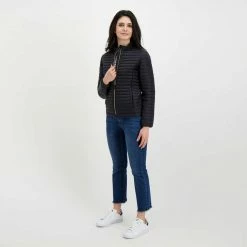 Nuovo di zecca ✨ SAVE THE DUCK PIUMINO COLLO BIKER IRIS DONNA Nero 🎁 -Offerte Novità Negozio save the duck d38370wiris14 giacca collo biker iris donna giacconi donna 044997701 10000 6