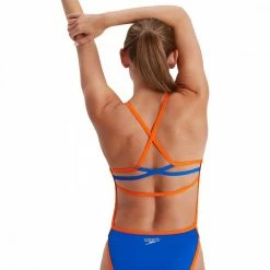 Vendita lampo 👍 SPEEDO COSTUME INTERO RIBK Blu 🤩 -Offerte Novità Negozio speedo 8 ribk 1pce af costumi nuoto e piscina donna 044550101 blora 3