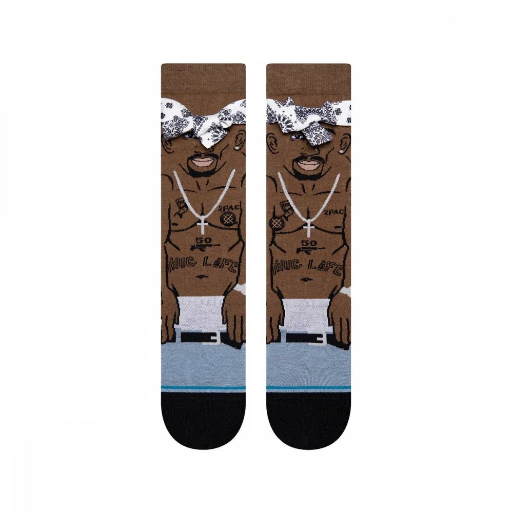 Nuovo 🤩 STANCE CALZE TUPAC RESURRECTED 🔔 4 Nuovo 🤩 STANCE CALZE TUPAC RESURRECTED 🔔 - immagine 2