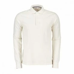 I primi 10 ✨ SUN 68 POLO MANICA LUNGA POLSO CAMICIA Bianco 🎁