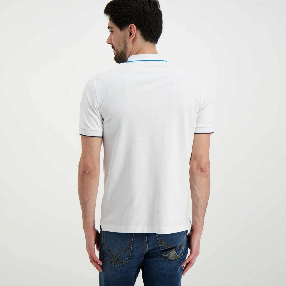 Miglior offerta ⭐ SUN 68 POLO CON PIPING Bianco 🎉 5 Miglior offerta ⭐ SUN 68 POLO CON PIPING Bianco 🎉 - immagine 3