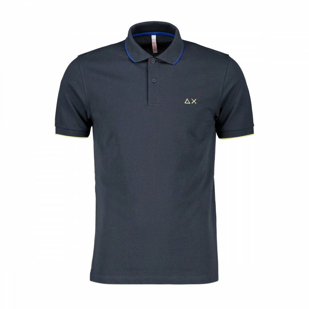 Presa π SUN 68 POLO CON PIPING Nero π 3 Presa π SUN 68 POLO CON PIPING Nero π