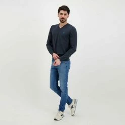 Offerte 🔥 SUN 68 MAGLIONE SCOLLO V COTONE Grigio 🌟 -Offerte Novità Negozio sun 68 k32102 maglione scollo v cotone casual uomo 044864901 99 5