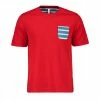 Miglior prezzo 🎁 SUN 68 T-SHIRT TASCHINO A RIGHE Rosso 😍 -Offerte Novità Negozio sun 68 t32102 t shirt taschino alla francese casual uomo 044863701 30 1