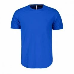 Vendita lampo 🤩 SUN 68 T-SHIRT COTONE FIAMMATO LOGO Royal 😉