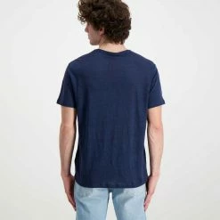 Le migliori recensioni di 🔥 SUN 68 T-SHIRT IN LINO Blu 😍 -Offerte Novità Negozio sun 68 t32136 t shirt in lino casual uomo 044820601 07 3