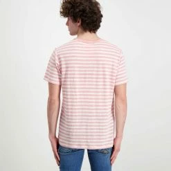 Miglior offerta 🛒 SUN 68 T-SHIRT IN LINO A RIGHE Bianco, Rosa 🔥 9 Miglior offerta 🛒 SUN 68 T-SHIRT IN LINO A RIGHE Bianco, Rosa 🔥 -Offerte Novità Negozio sun 68 t32137 t shirt in lino a righe casual uomo 044820901 0418 3