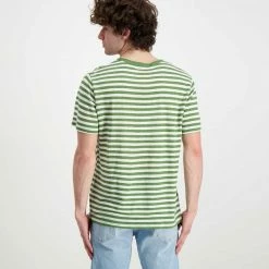 Sconto 💯 SUN 68 T-SHIRT IN LINO A RIGHE Bianco, Verde ❤️ 9 Sconto 💯 SUN 68 T-SHIRT IN LINO A RIGHE Bianco, Verde ❤️ -Offerte Novità Negozio sun 68 t32137 t shirt in lino a righe casual uomo 044821101 1907 3