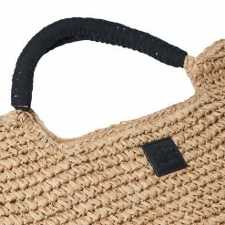 Vendita lampo 💯 SUNDEK BORSA IN PAGLIA INTRECCIATA DONNA Beige 🤩 -Offerte Novità Negozio sundek aw825abpa100 borsa big paper straw central zipper donna mare donna 045081501 1300 3