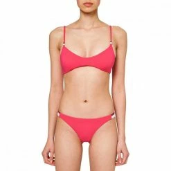Buono ❤️ SUNDEK 👙 BIKINI BRALETTE E SILP BRASILIANO DONNA Fucsia 🎁