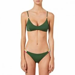 Miglior offerta 🧨 SUNDEK 👙 BIKINI BRALETTE E SILP BRASILIANO DONNA Verde 😍