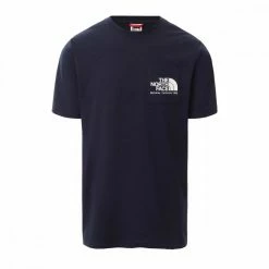 Vendita all'ingrosso 🔔 THE NORTH FACE T-SHIRT BERKELEY CALIFORNIA POCKET Blu 🌟