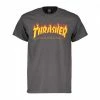 Offerte 👍 T-shirt Thrasher Magazine Flame Logo Grigio 😍 2 Offerte 👍 T-shirt Thrasher Magazine Flame Logo Grigio 😍 -Offerte Novità Negozio thrasher 311019 t shirt thrasher magazine flame logo street style uomo 033433501 cha 1