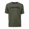 Nuovo di zecca 😀 T-shirt Thrasher Skate Mag Verde 🤩 -Offerte Novità Negozio thrasher 311027 t shirt thrasher skate mag street style uomo 033216901 army 1