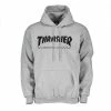 Vendita lampo ✨ THRASHER FELPA CON CAPPUCCIO SKATE MAG Grigio 🎁 -Offerte Novità Negozio thrasher 312671 felpa con cappuccio skate mag street style uomo 034048001 grey 1