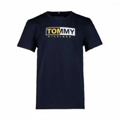 Acquistare 🛒 TOMMY HILFIGER T-SHIRT ESSENTIAL GRAPHIC BAMBINO Blu 🌟
