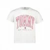 Buono ⌛ TOMMY HILFIGER T-SHIRT CROP VARSITY BAMBINA Bianco 😉