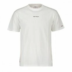 Vendita calda 🎁 TOMMY 👖 JEANS T-SHIRT D2 TINY LINEAR Bianco 🛒