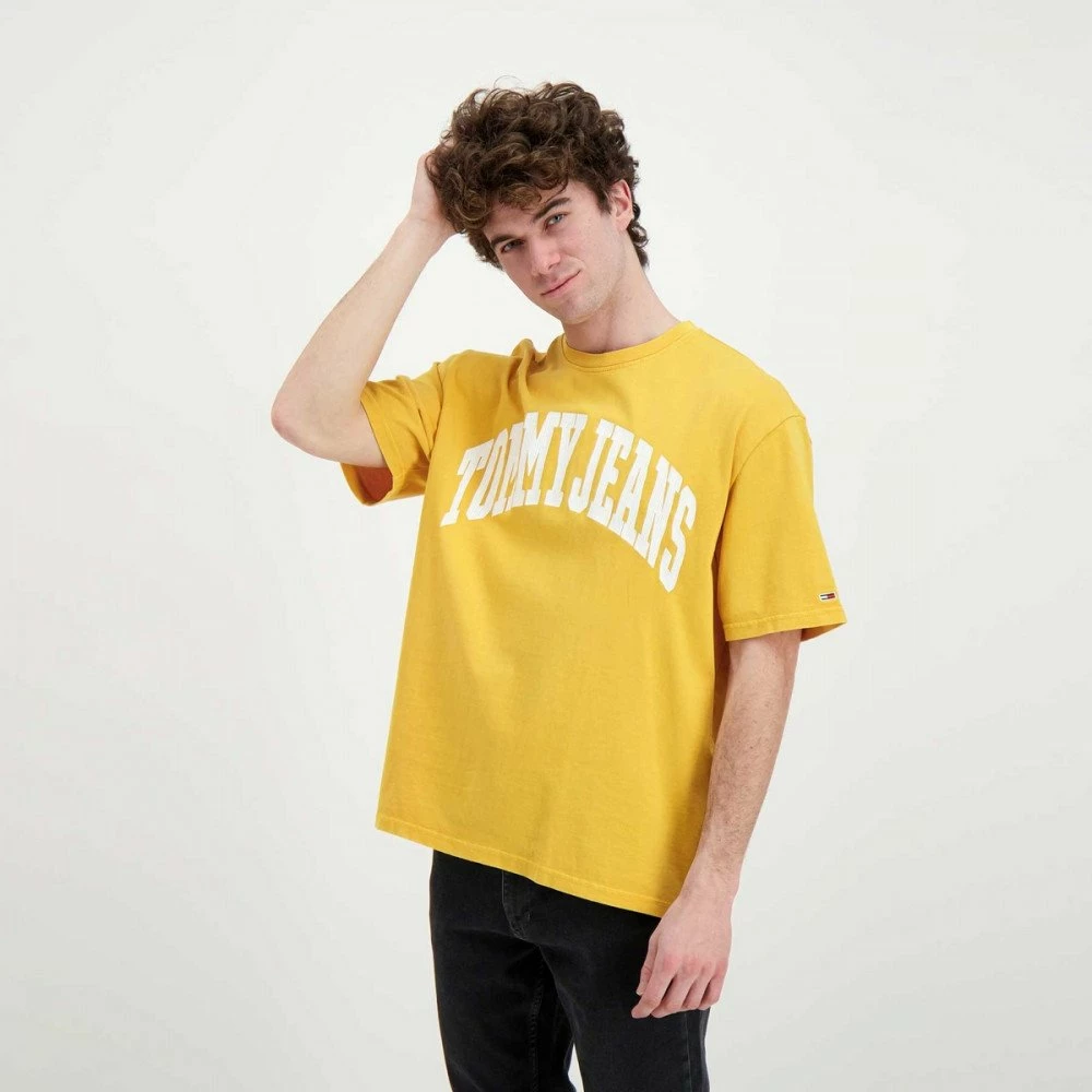Acquistare π TOMMY π JEANS T-SHIRT TOMMY COLLEGIATE Giallo π 6 Acquistare π TOMMY π JEANS T-SHIRT TOMMY COLLEGIATE Giallo π - immagine 4