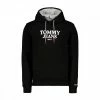 Miglior prezzo 🔔 TOMMY 👖 JEANS FELPA CON CAPPUCCIO ENTRY Nero ⌛ -Offerte Novità Negozio tommy jeans dm0dm12941 felpa con cappuccio entry casual uomo 045823001 bds 1