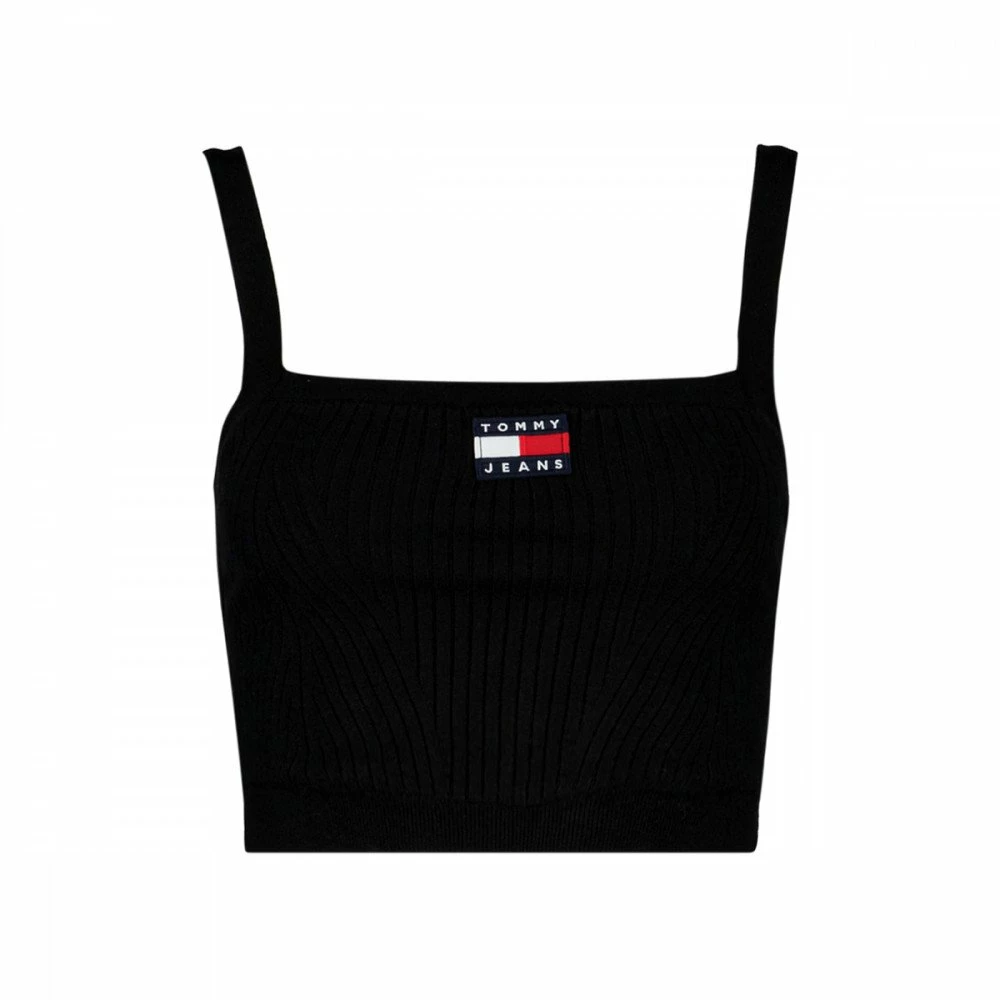 Acquistare π TOMMY π JEANS CANOTTA CROP CON LOGO DONNA Nero π 3 Acquistare π TOMMY π JEANS CANOTTA CROP CON LOGO DONNA Nero π