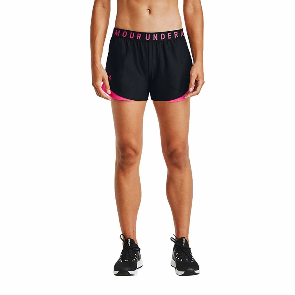 Il più economico 🔔 UNDER ARMOUR SHORT PLAY-UP 3.0 DONNA Nero 😀 - immagine 3