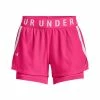 Promo 🔔 UNDER ARMOUR SHORT PLAY-UP 2IN1 DONNA Fucsia 👍