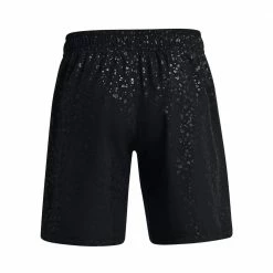 Vendita calda 😉 UNDER ARMOUR SHORT WOVEN EMBOSS Nero ❤️ -Offerte Novità Negozio under armour 1361432 short woven emboss abbigliamento training e palestra uomo 044898801 002 2