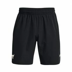 Promo 👍 UNDER ARMOUR SHORT WOVEN PROJECT ROCK Nero 🌟