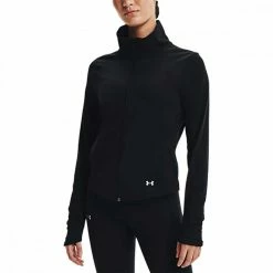Promo 🎉 UNDER ARMOUR FELPA FULL ZIP MERIDIAN DONNA Nero ⌛ -Offerte Novità Negozio under armour 1365805 ua meridian jacket abbigliamento training e palestra donna 044068801 001 3