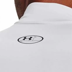 Nuovo 💯 UNDER ARMOUR MAGLIA MANICA LUNGA LUPETTO COLDGEAR® COMPRESSION Bianco 🧨 -Offerte Novità Negozio under armour 1366072 maglia manica lunga lupetto coldgear compression abbigliamento training e palestra uomo 043983101 100 5
